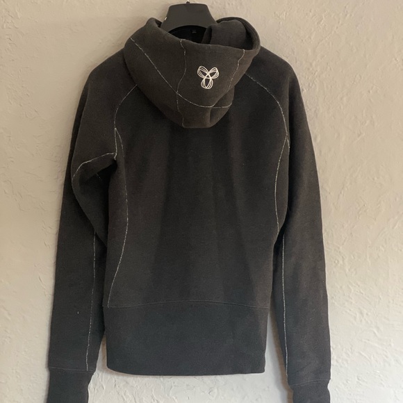 Aritzia Charcoal Grey Zip Hoody - Picture 2 of 3